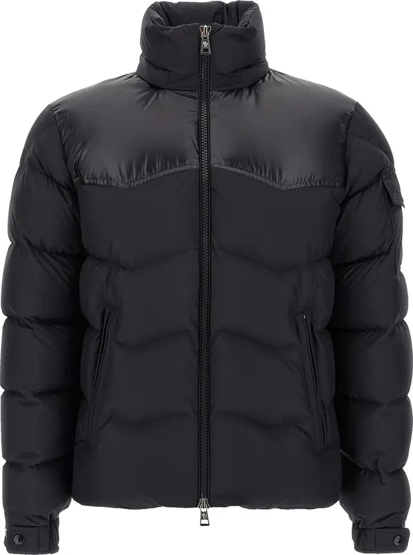 Moncler Ravelis Black Hooded Short Down Jacket – Men’s