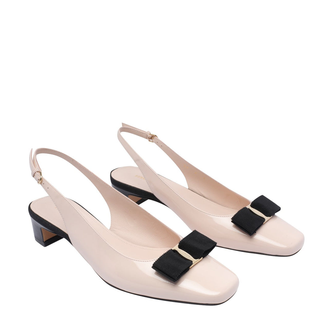 Ferragamo Women Iconic Bow Slingback