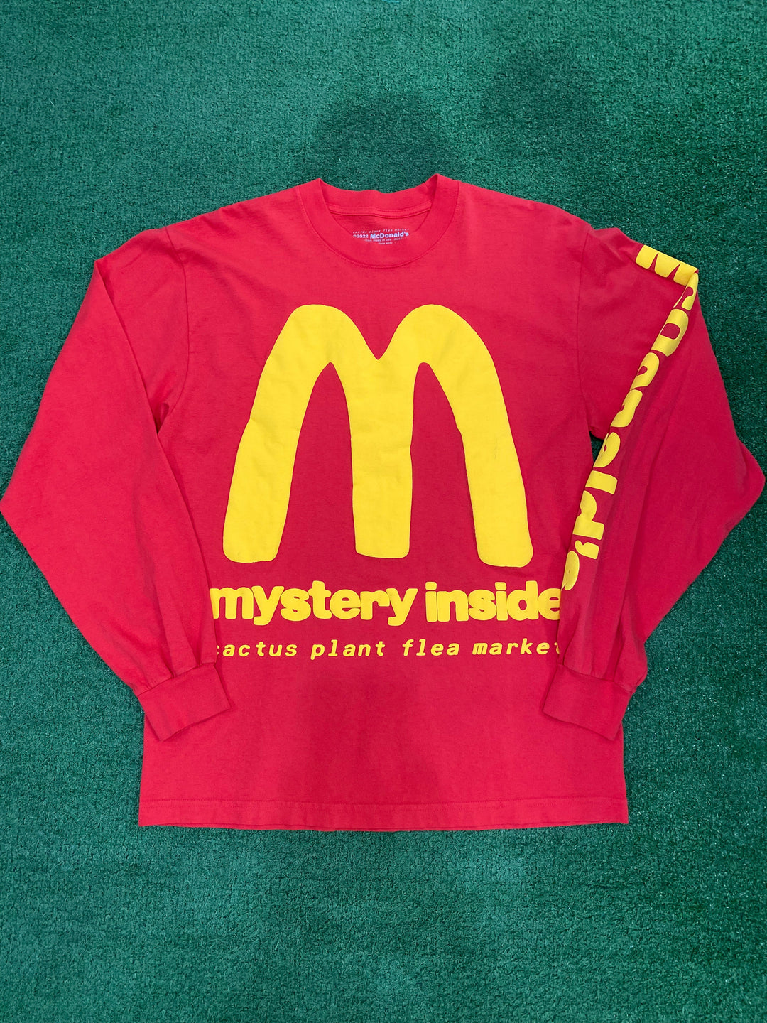 CPFM x McDonald's Drive Thru L/S T-Shirt Red