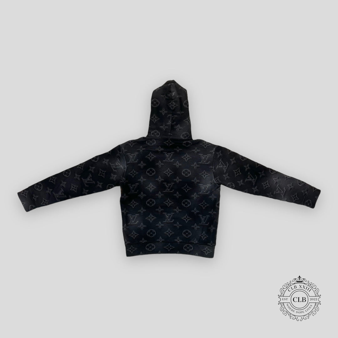 Louis Vuitton 2054 3D Monogram Hoodie in Grey