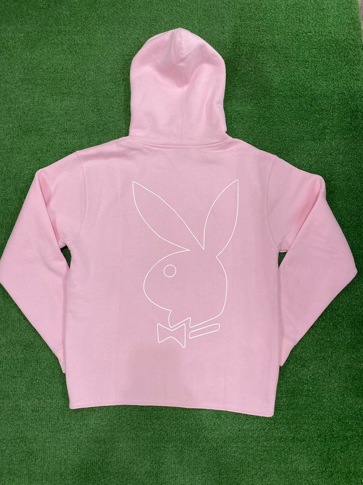 Revenge x Playboy Bunny Hoodie Pink