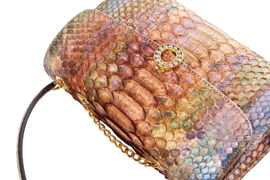 Iridescent Python Day To Night Bag