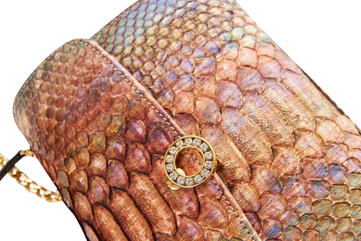 Iridescent Python Day To Night Bag