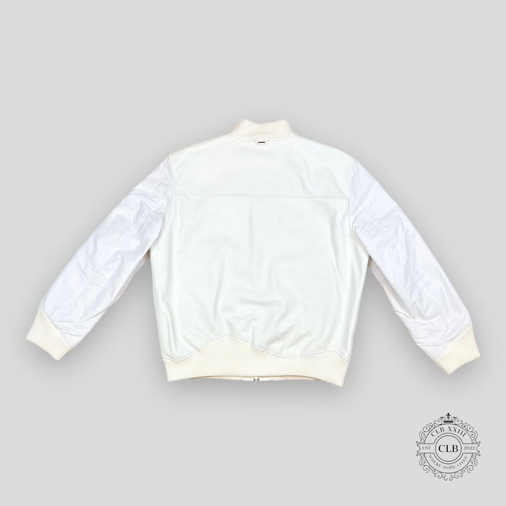 Louis Vuitton Reversible Leather & Nylon Mix Bomber Jacket