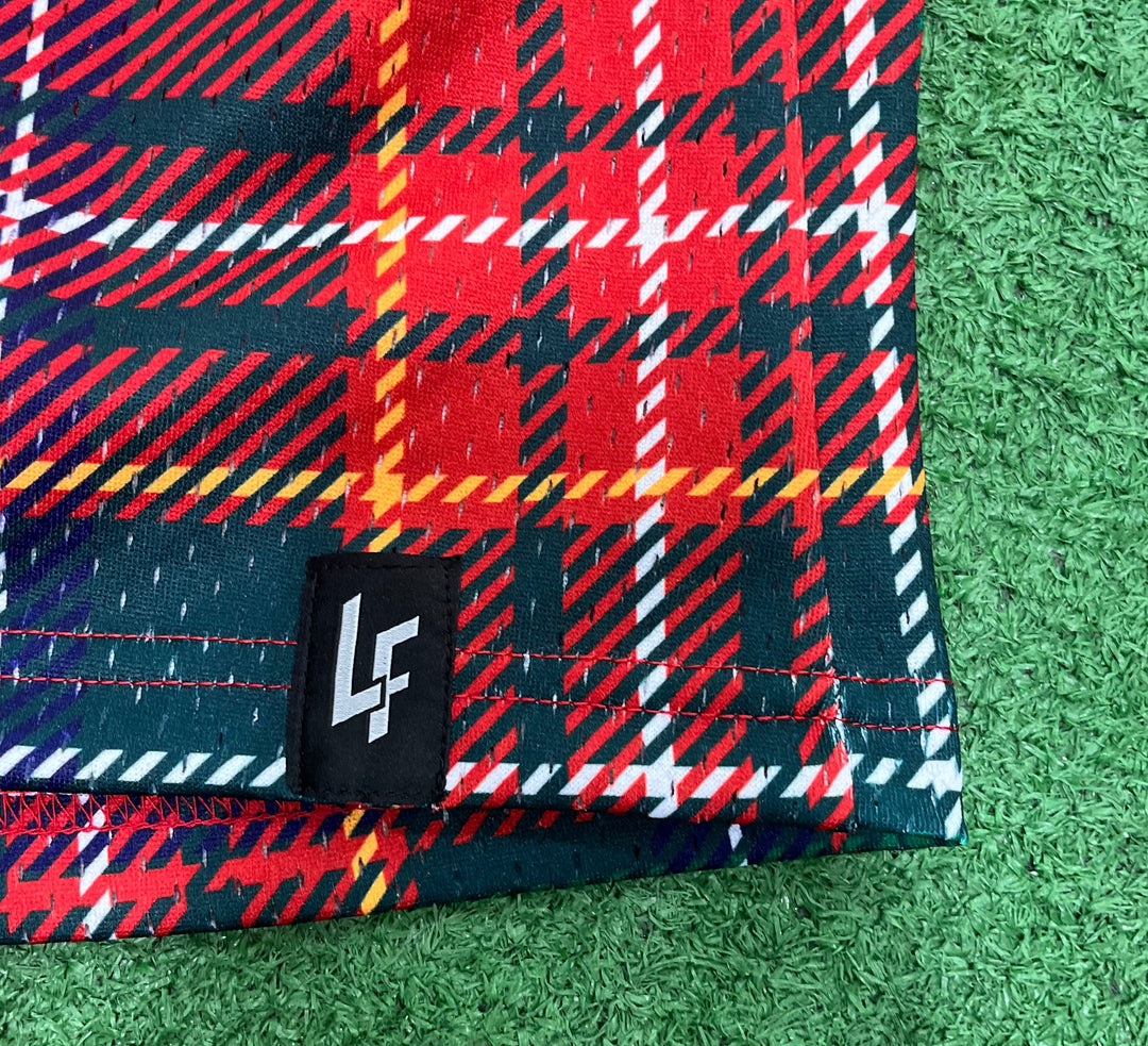 Lost Files Plaid Shorts 1