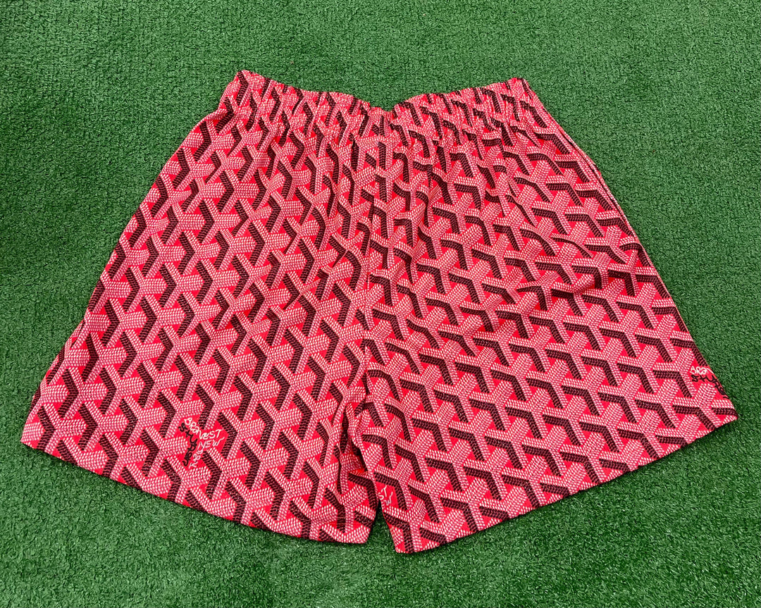 Bravest Studios Red Paris Shorts