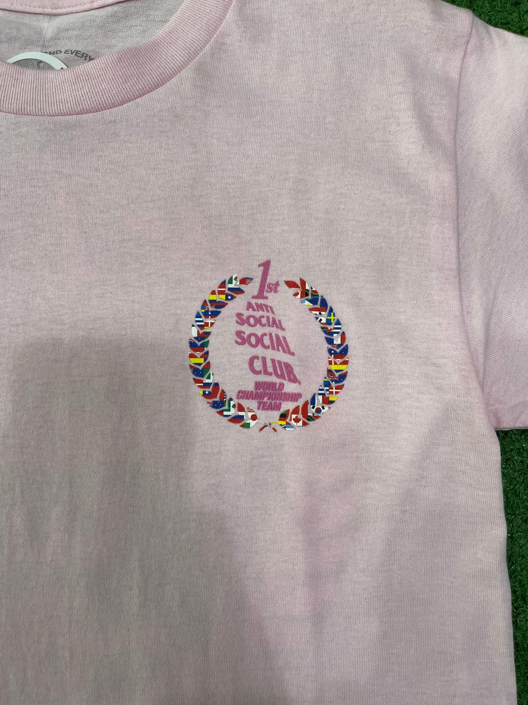 Anti Social Social Club Suzuka T-shirt Pink