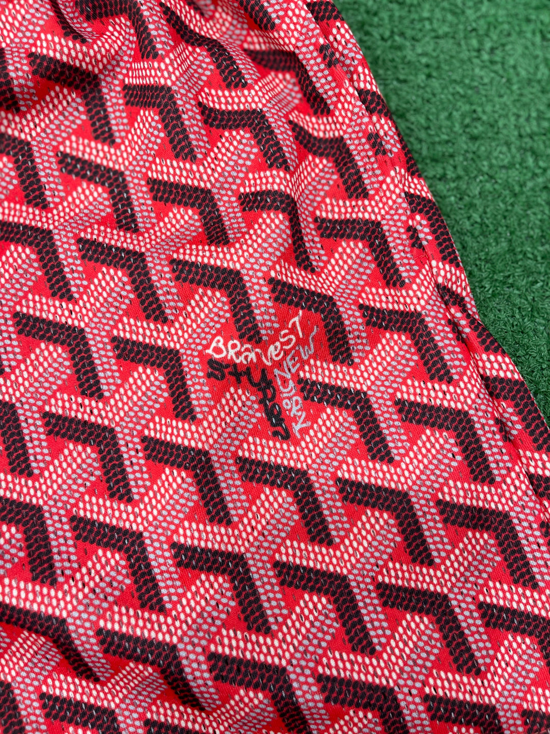 Bravest Studios Red Paris Shorts