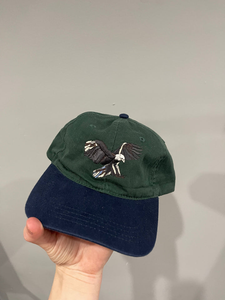 Travis Scott Birds in the Trap Bird Washed Denim Hat Green