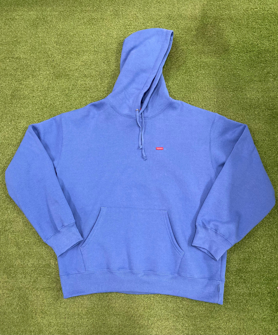 Supreme Small Box Hooded Sweatshirt Pale Royal