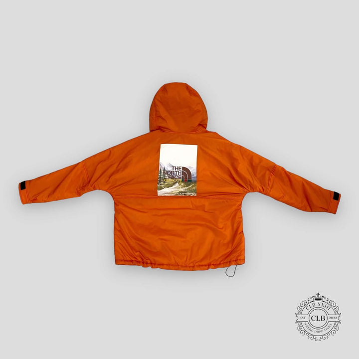 THE NORTH FACE X GUCCI PADDED RIPSTOP JACKET - ORANGE