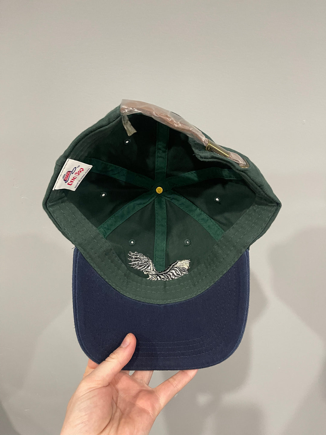 Travis Scott Birds in the Trap Bird Washed Denim Hat Green
