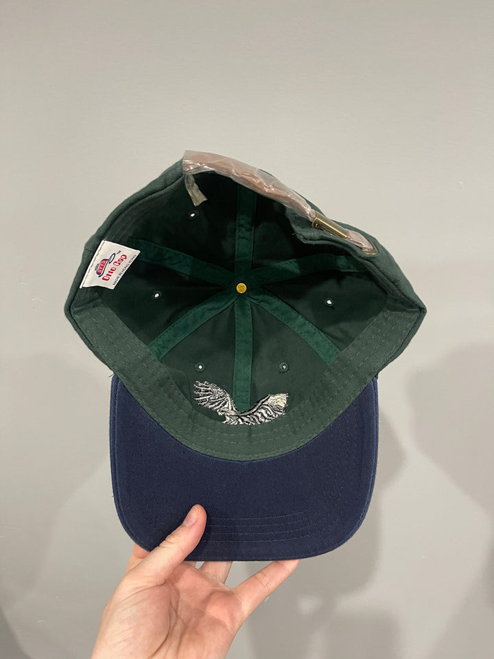 Travis Scott Birds in the Trap Bird Washed Denim Hat Green