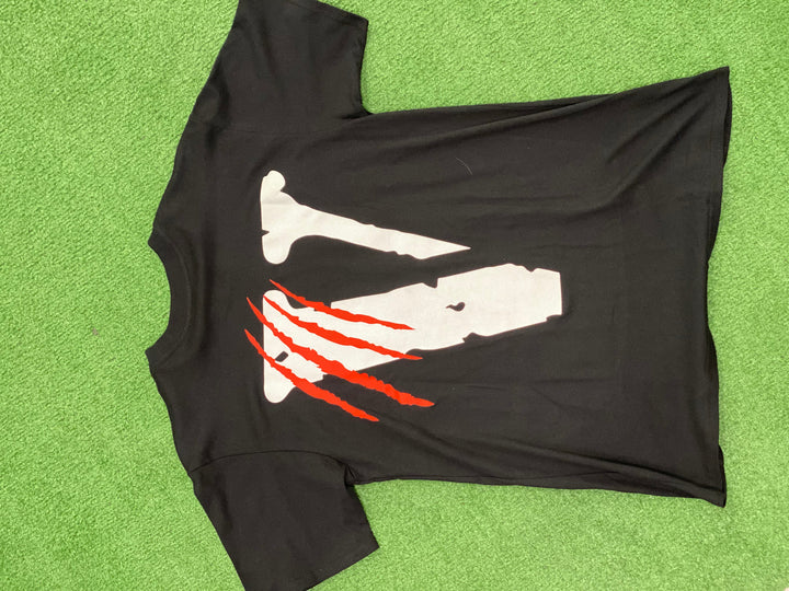 Vlone Black V Panther T-shirt Black