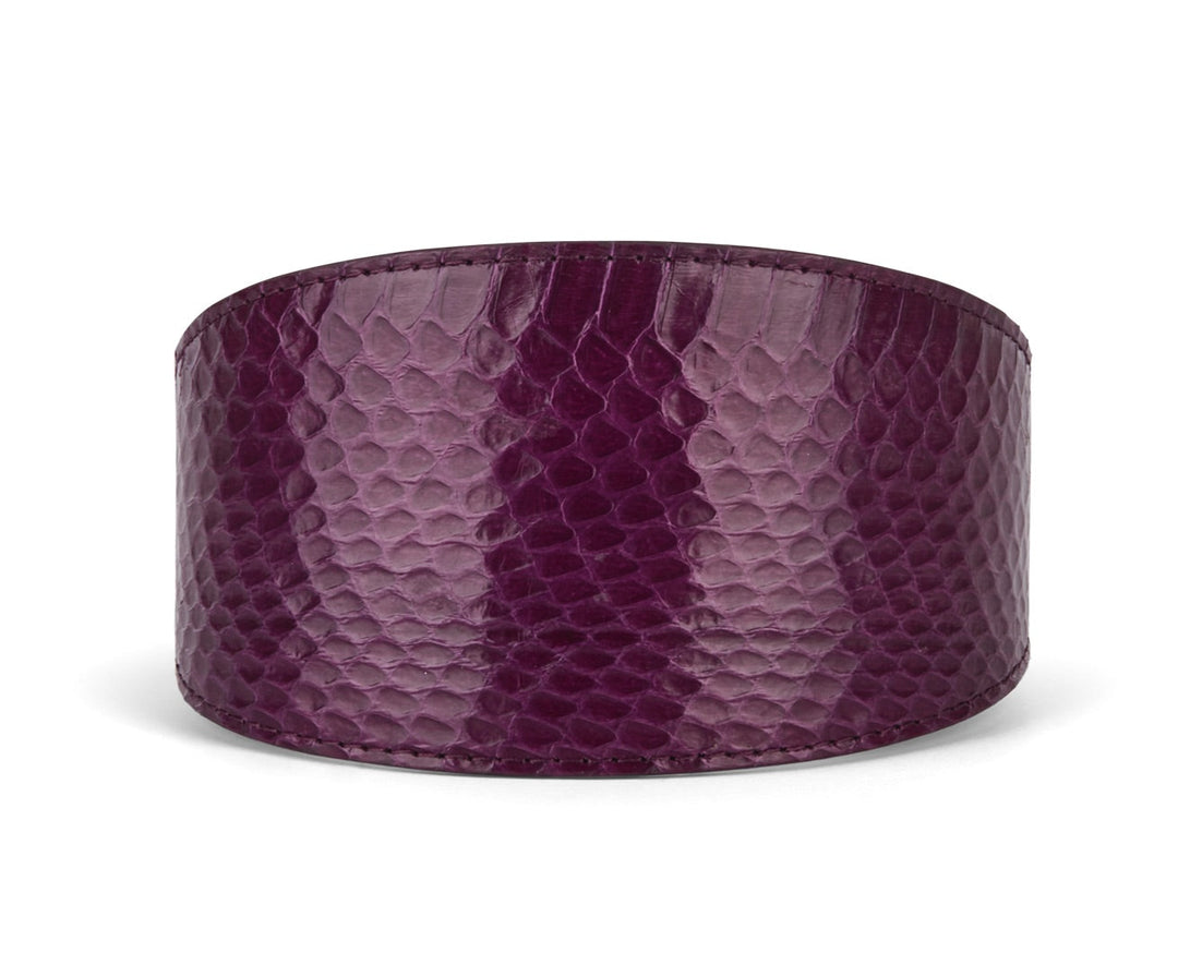 Eggplant Purple Snake 3” Wide Style