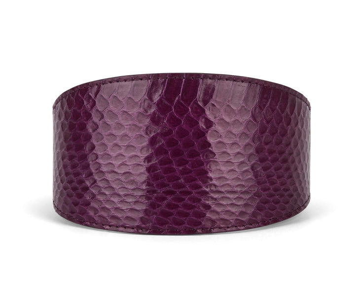 Eggplant Purple Snake 3” Wide Style