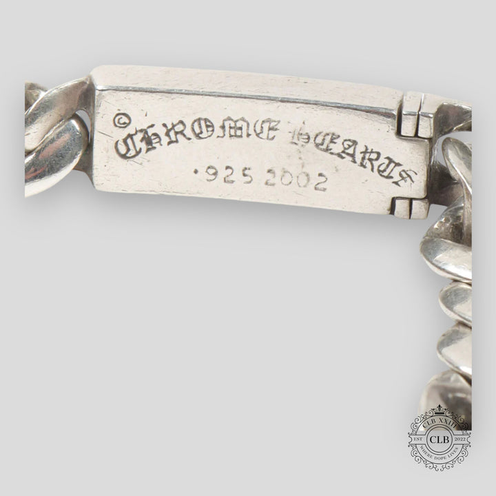 CHROME HEARTS FLEUR PLATE BRACELET