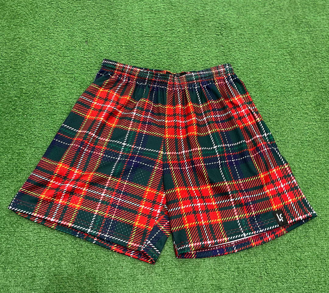 Lost Files Plaid Shorts 1
