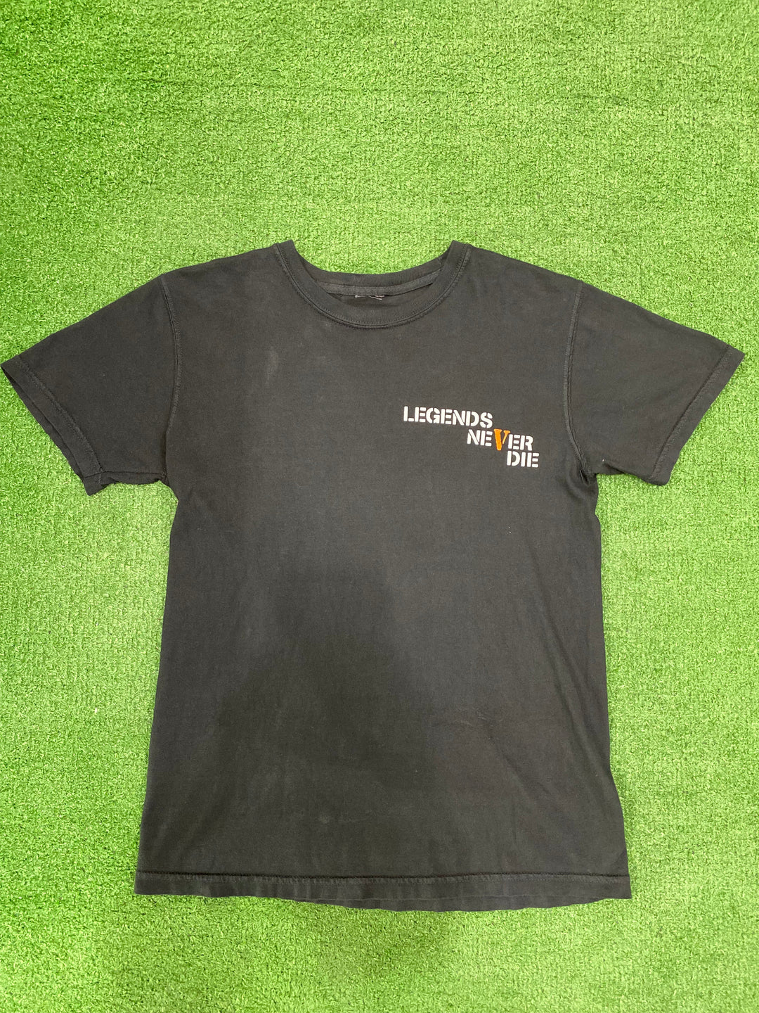 Vlone x Juice Wrld Butterfly T-Shirt Black