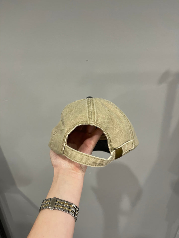 Travis Scott Birds in the Trap Washed Denim Hat Tan / Grey