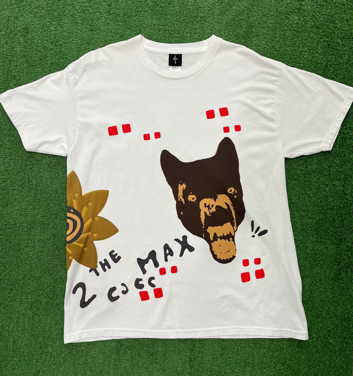 Travis Scott Cactus Jack Wolf T-shirt White