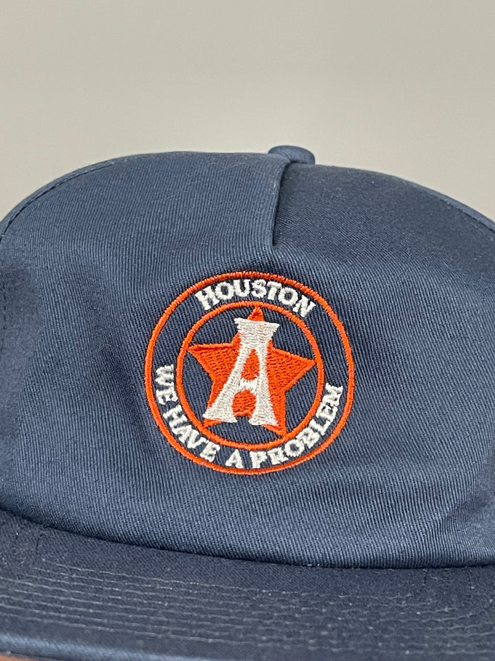 Travis Scott Houston Problem Hat Navy Blue