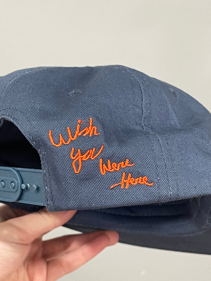 Travis Scott Houston Problem Hat Navy Blue