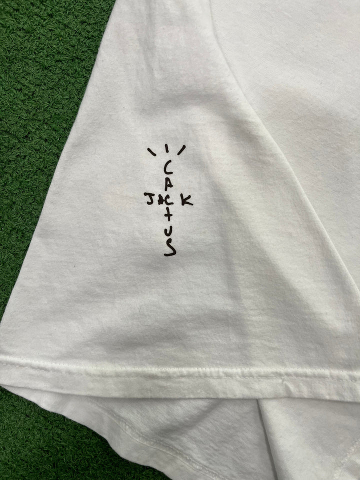 Travis Scott Cactus Jack Wolf T-shirt White