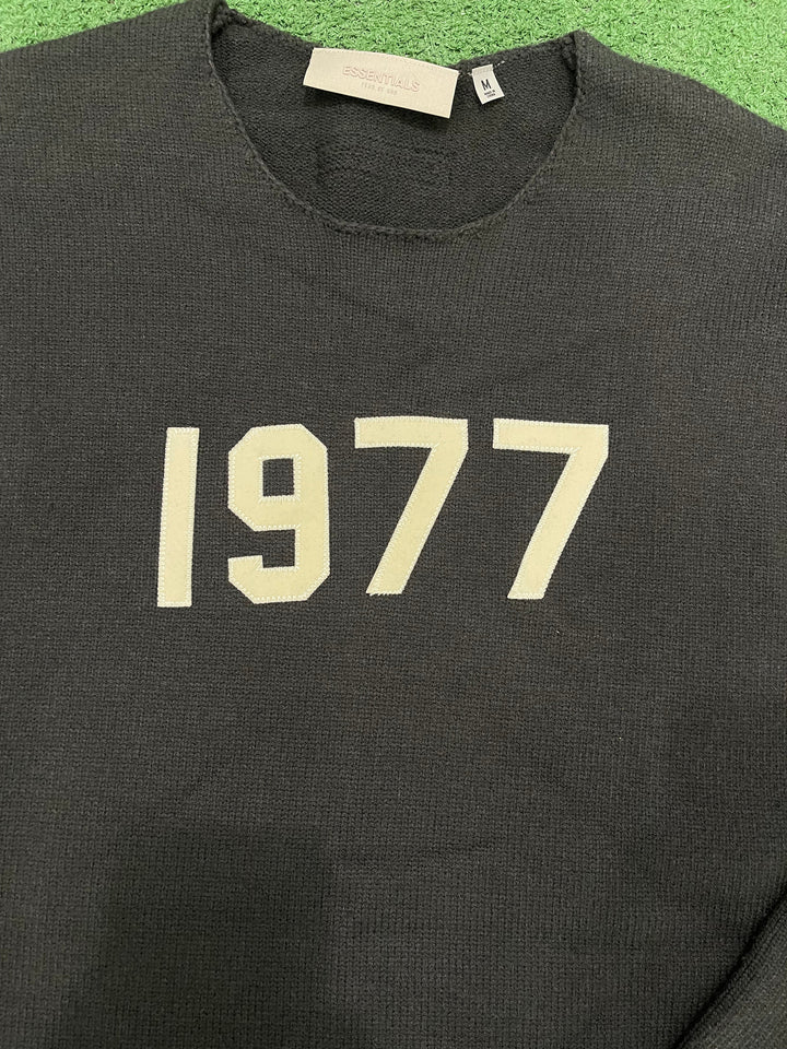 Fear of God Essentials 1977 Raw Edge Sweater Iron