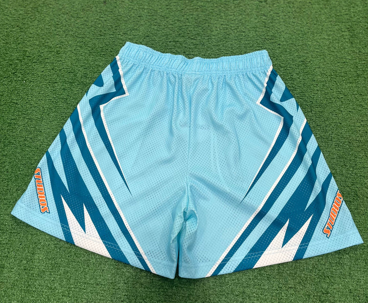 Bravest Studios Moto Shorts Blue