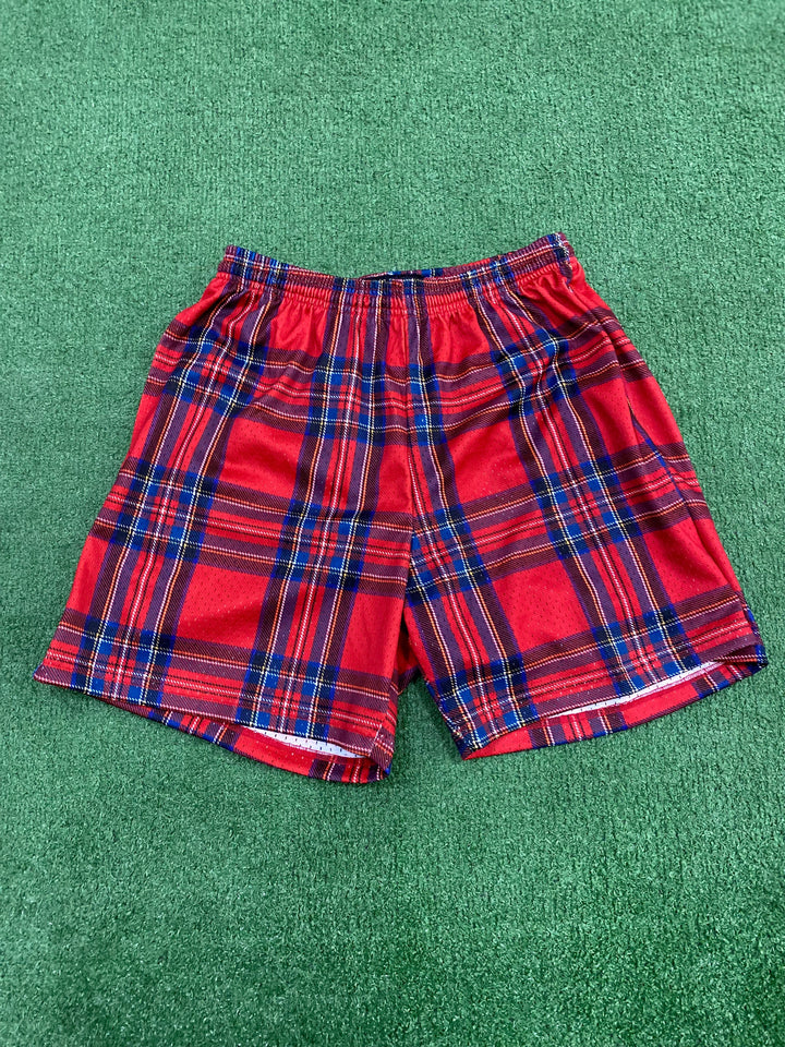 Lost Files Plaid Shorts 3