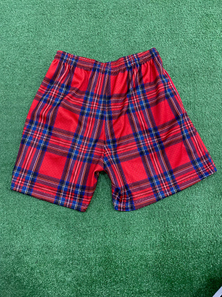 Lost Files Plaid Shorts 3