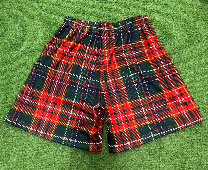 Lost Files Plaid Shorts 1