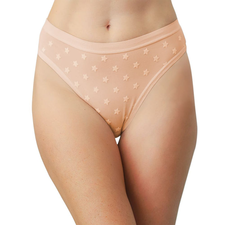 High Waist Mesh Bikini 3 Pack