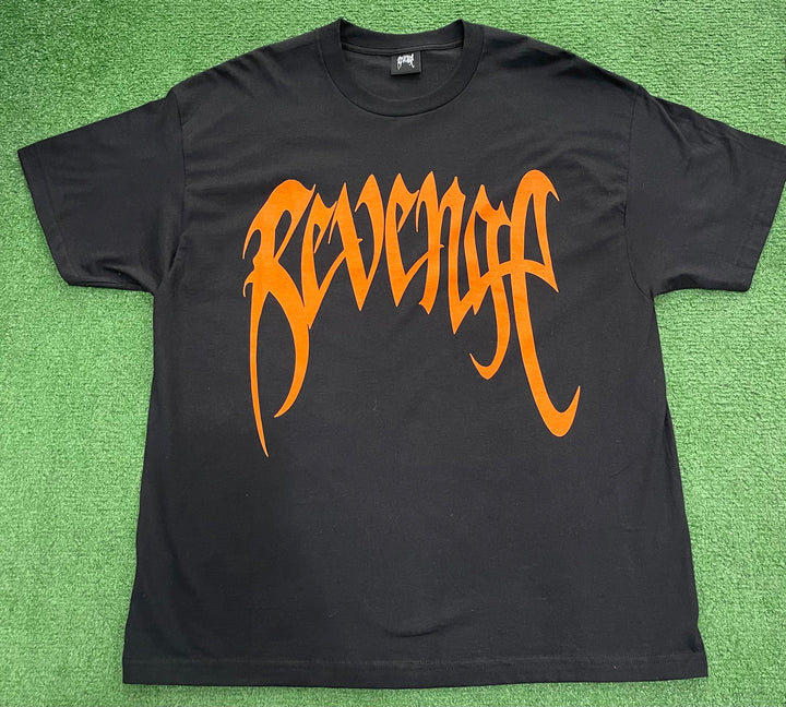 Revenge Orange Arch T-shirt Black