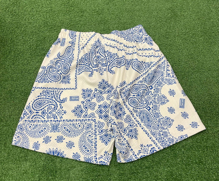 Bravest Studios Porcelain Shorts Cream Blue