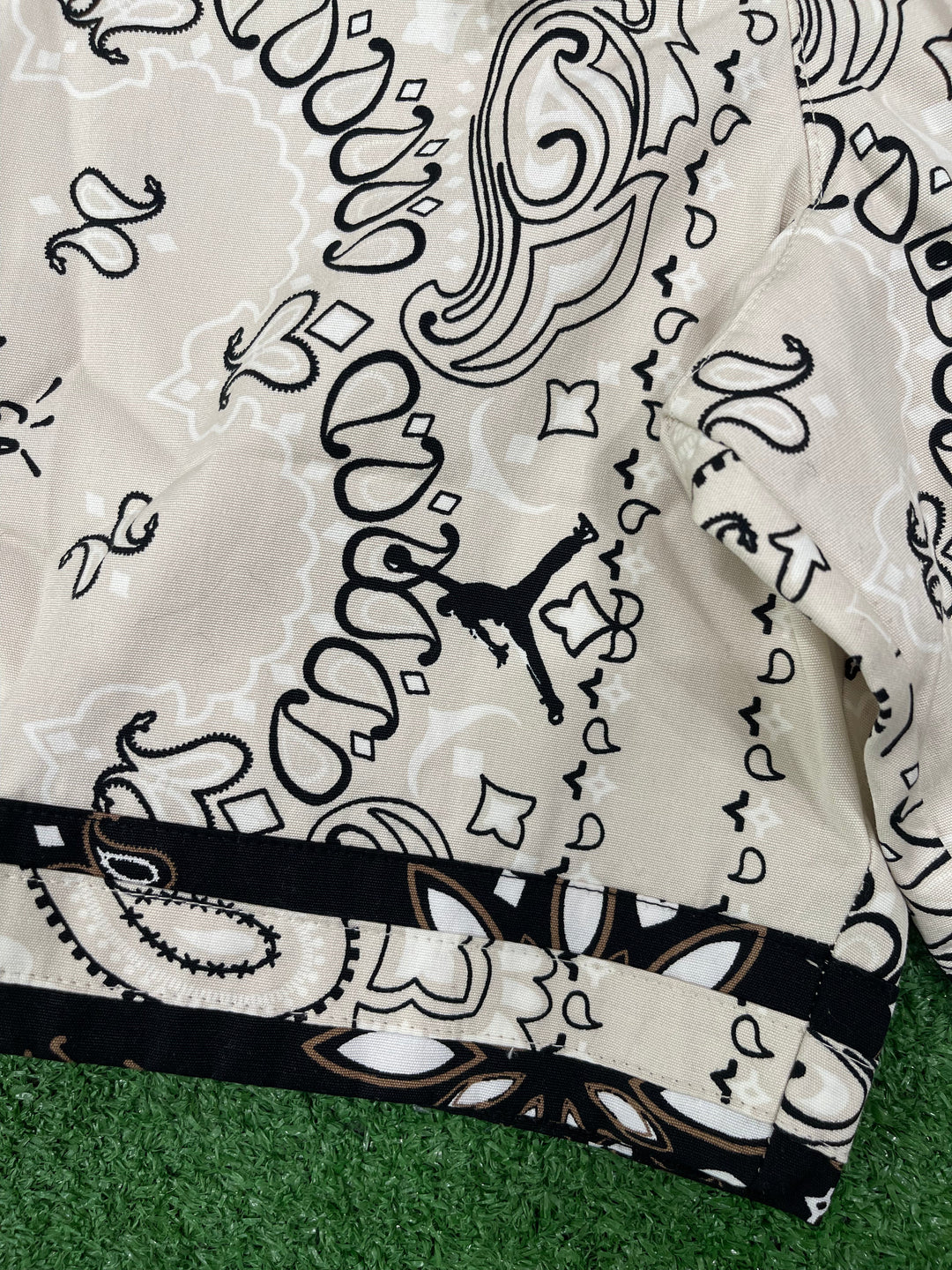 Travis Scott x Jordan Paisley Shorts Orewood