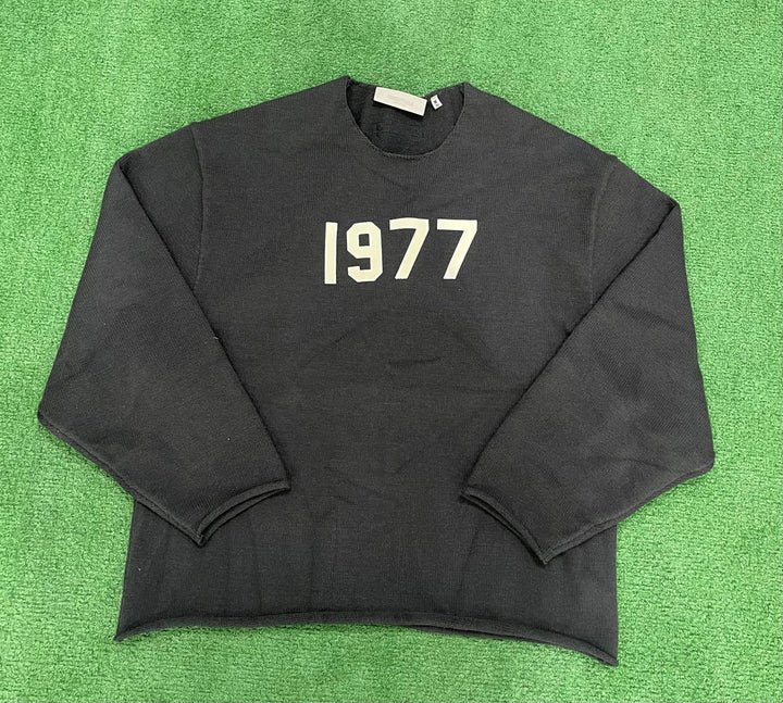 Fear of God Essentials 1977 Raw Edge Sweater Iron