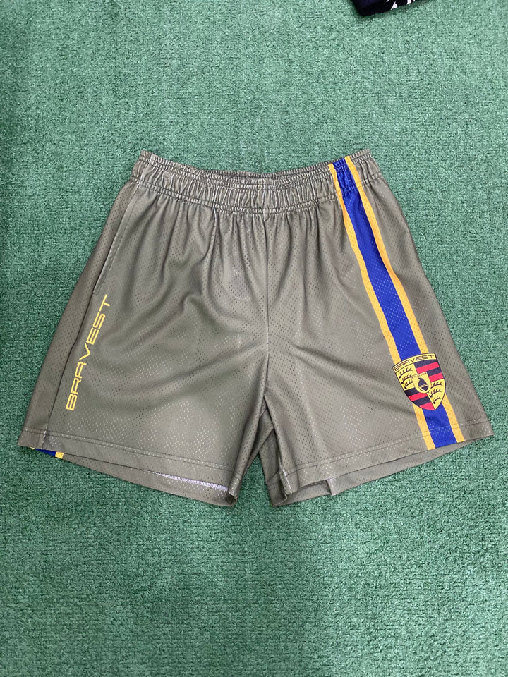 Bravest Studios Olive Racing Shorts