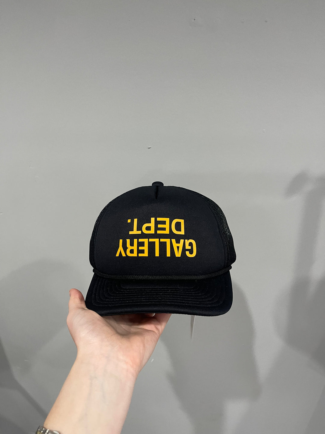 Gallery Dept. Fucked Up Trucker Hat Black