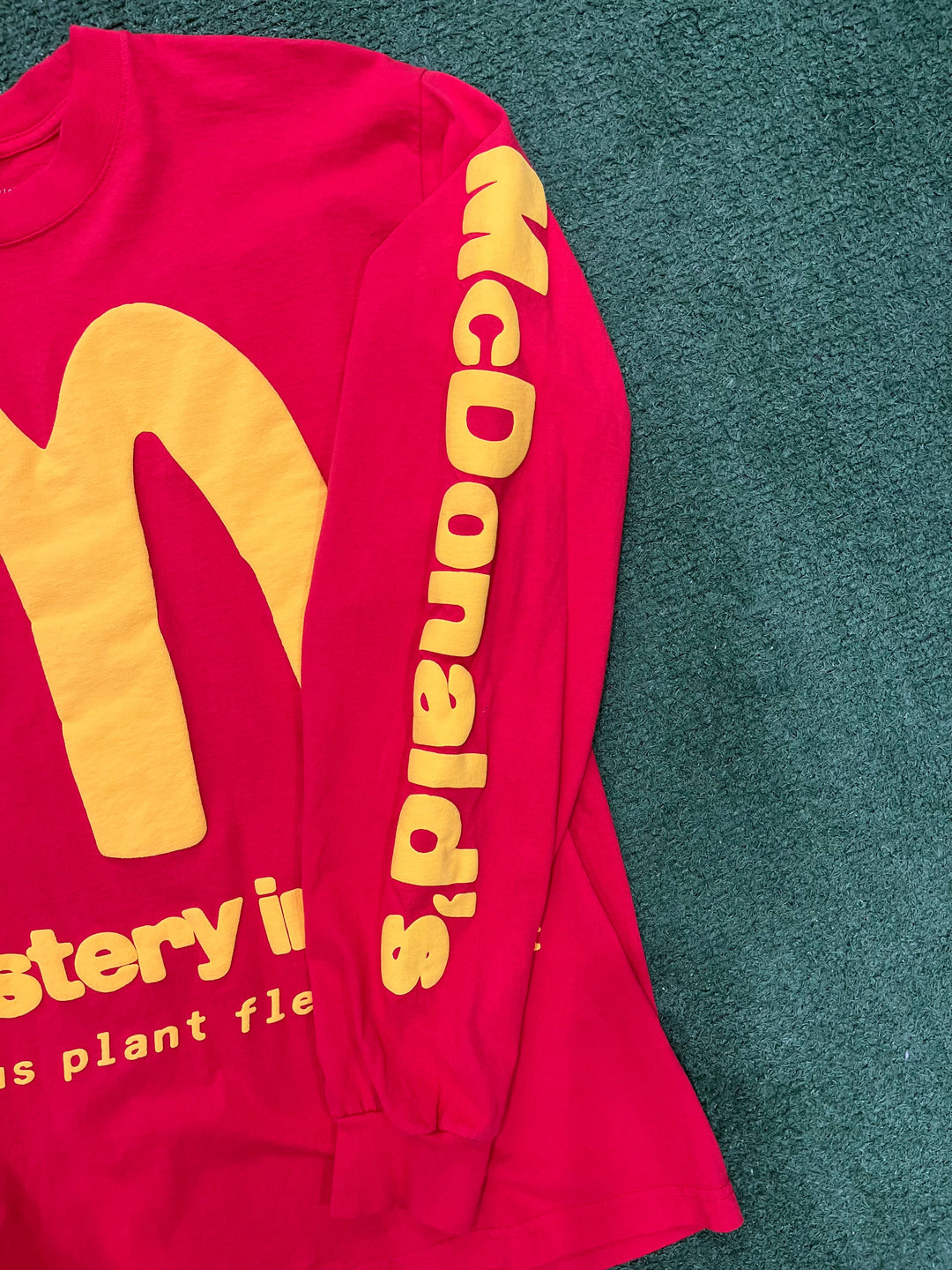 CPFM x McDonald's Drive Thru L/S T-Shirt Red