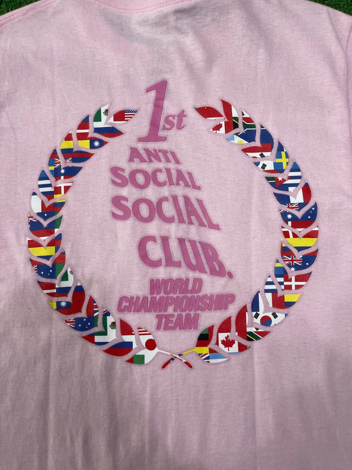 Anti Social Social Club Suzuka T-shirt Pink