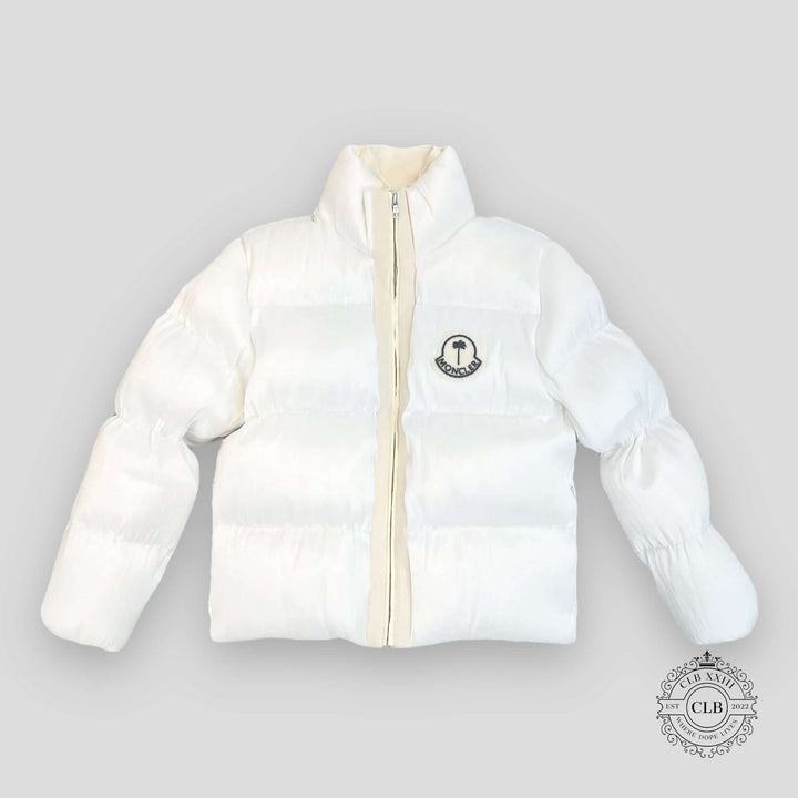 MONCLER PALM ANGELS MAYA 70 JACKET - WHITE