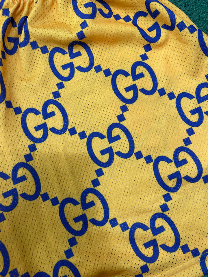 Bravest Studios Mega G LA Shorts Yellow