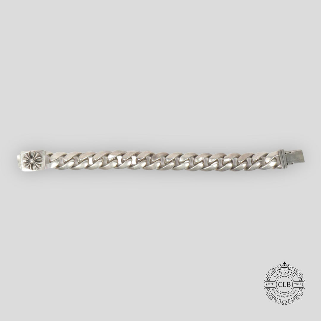 CHROME HEARTS FLEUR LOCK BRACELET
