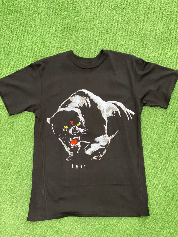 Vlone Black V Panther T-shirt Black