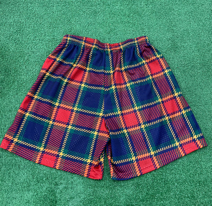 Lost Files Plaid Shorts 2