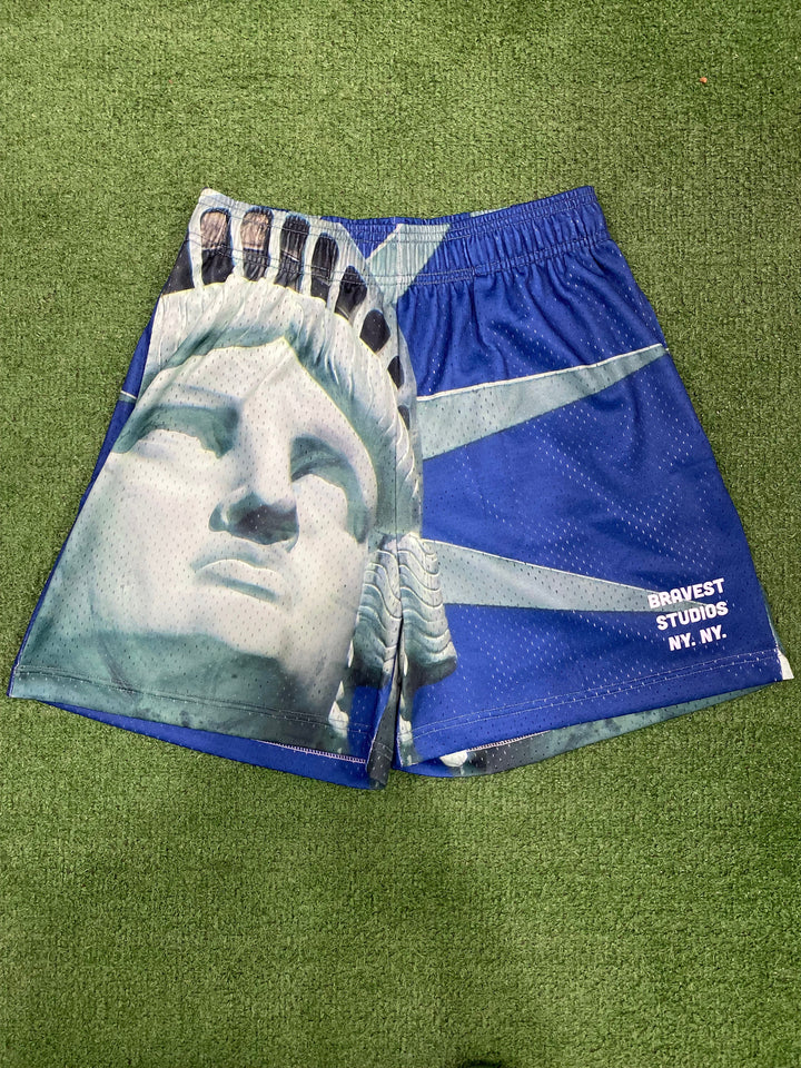 Bravest Studios Mega Liberty Shorts Blue