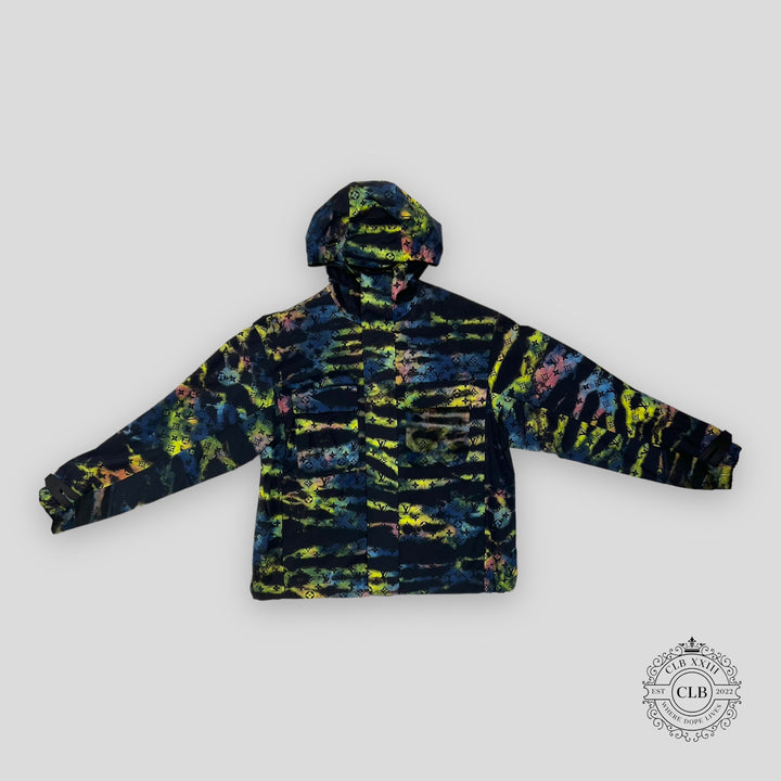 Louis Vuitton Tie-Dye Camo Monogram Windbreaker