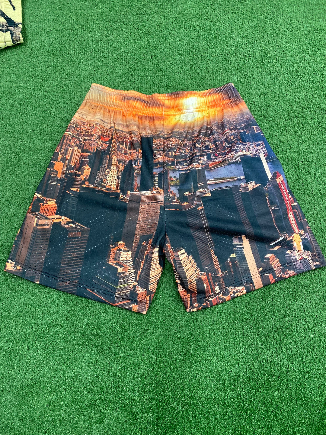 Bravest Studios Skyline Shorts Orange